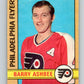 1972-73 O-Pee-Chee #206 Barry Ashbee  Philadelphia Flyers  V4136