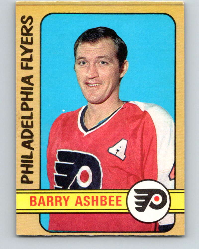 1972-73 O-Pee-Chee #206 Barry Ashbee  Philadelphia Flyers  V4137