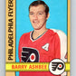 1972-73 O-Pee-Chee #206 Barry Ashbee  Philadelphia Flyers  V4138