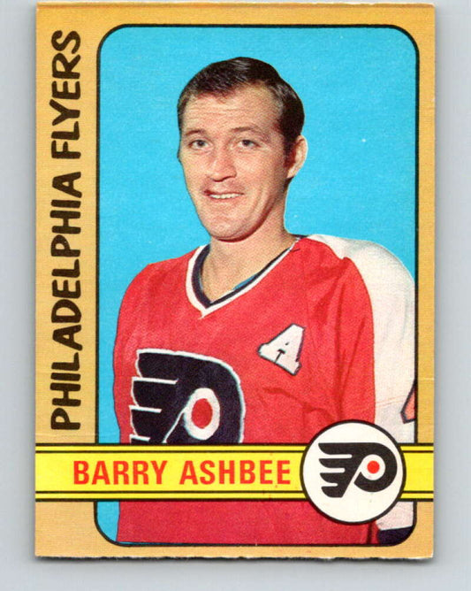 1972-73 O-Pee-Chee #206 Barry Ashbee  Philadelphia Flyers  V4138