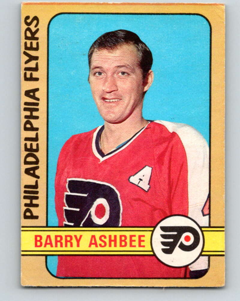1972-73 O-Pee-Chee #206 Barry Ashbee  Philadelphia Flyers  V4139