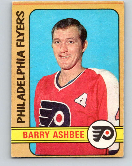 1972-73 O-Pee-Chee #206 Barry Ashbee  Philadelphia Flyers  V4140