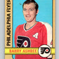 1972-73 O-Pee-Chee #206 Barry Ashbee  Philadelphia Flyers  V4142