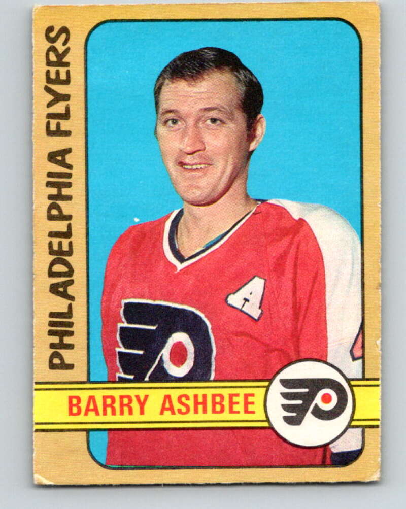 1972-73 O-Pee-Chee #206 Barry Ashbee  Philadelphia Flyers  V4143