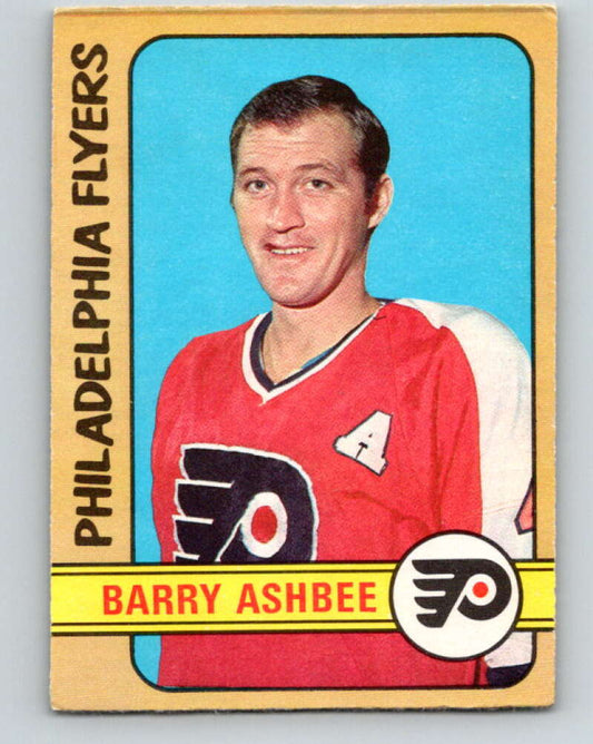 1972-73 O-Pee-Chee #206 Barry Ashbee  Philadelphia Flyers  V4144
