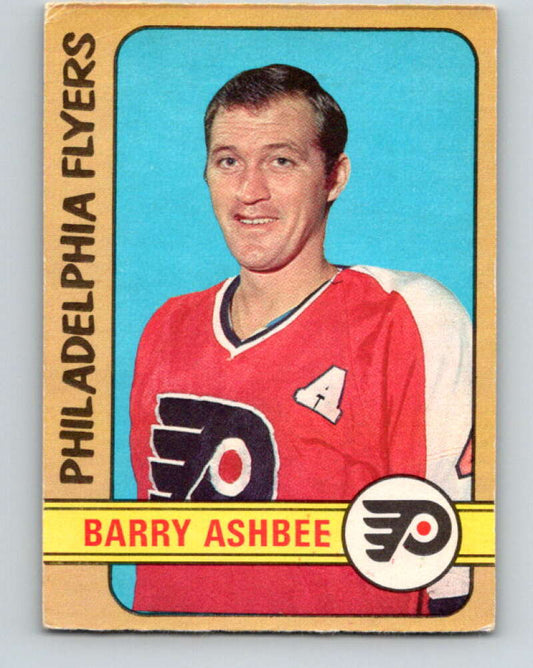 1972-73 O-Pee-Chee #206 Barry Ashbee  Philadelphia Flyers  V4145