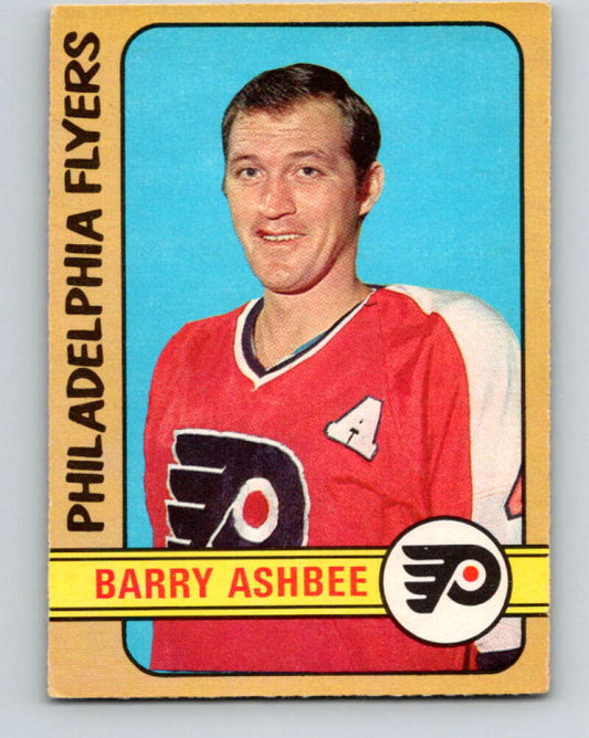 1972-73 O-Pee-Chee #206 Barry Ashbee  Philadelphia Flyers  V4146