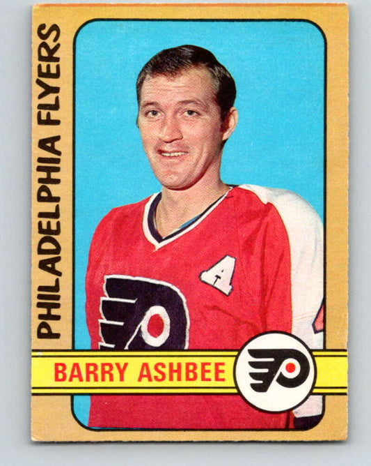 1972-73 O-Pee-Chee #206 Barry Ashbee  Philadelphia Flyers  V4147