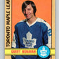 1972-73 O-Pee-Chee #207 Garry Monahan  Toronto Maple Leafs  V4149