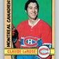 1972-73 O-Pee-Chee #231 Claude Larose UER  Montreal Canadiens  V4161
