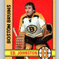 1972-73 O-Pee-Chee #261 Ed Johnston  Boston Bruins  V4180
