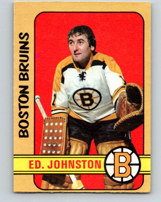 1972-73 O-Pee-Chee #261 Ed Johnston  Boston Bruins  V4180