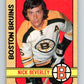 1972-73 O-Pee-Chee #281 Nick Beverley  RC Rookie Boston Bruins  V4194