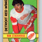 1972-73 O-Pee-Chee #287 Ron Stackhouse  Detroit Red Wings  V4197