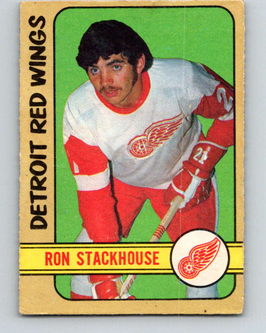 1972-73 O-Pee-Chee #287 Ron Stackhouse  Detroit Red Wings  V4197