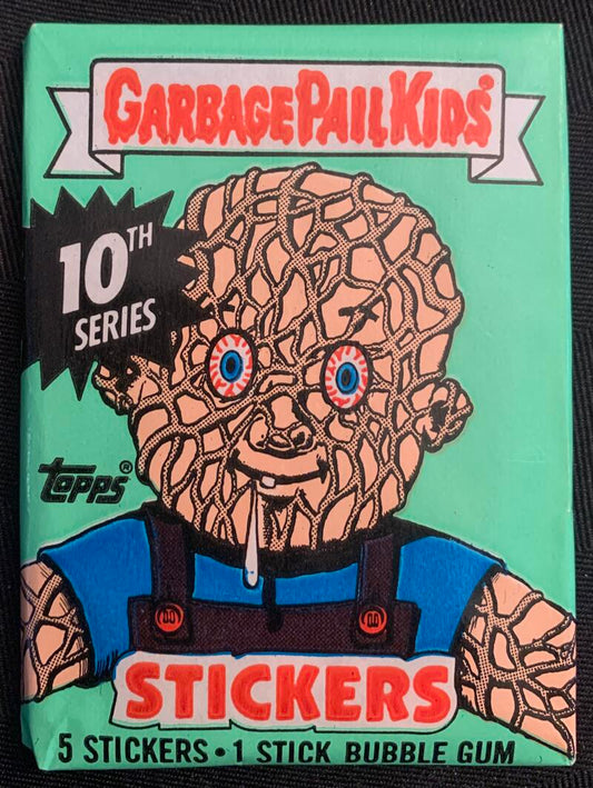 1987 Garbage Pail Kids Series 10 Sealed Wax Hobby Trading Pack PK-61