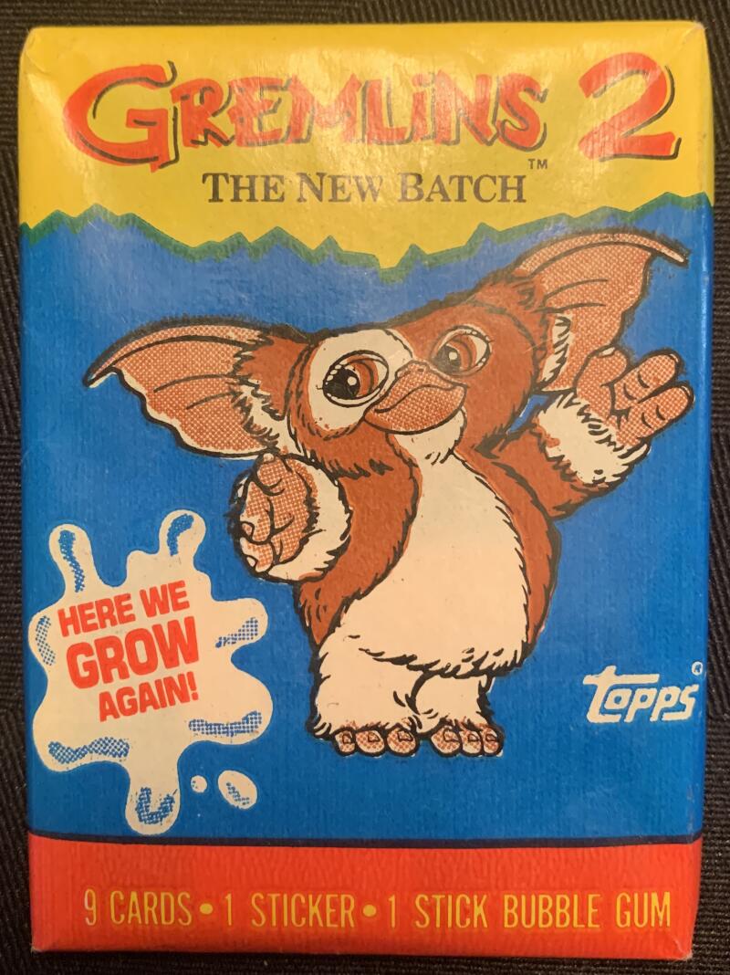 1990 Topps Gremlins 2 Movie Sealed Wax Hobby Trading Pack PK-143