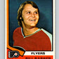 1974-75 O-Pee-Chee #8 Bill Barber  Philadelphia Flyers  V4229
