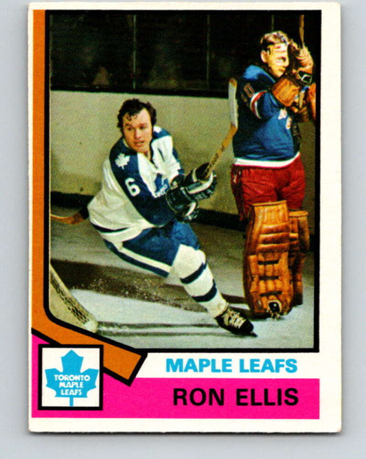 1974-75 O-Pee-Chee #12 Ron Ellis  Toronto Maple Leafs  V4241