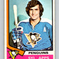 1974-75 O-Pee-Chee #13 Syl Apps Jr.  Pittsburgh Penguins  V4244