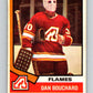 1974-75 O-Pee-Chee #15 Dan Bouchard  Atlanta Flames  V4248