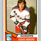 1974-75 O-Pee-Chee #29 Steve Vickers  New York Rangers  V4281