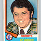 1974-75 O-Pee-Chee #34 Bep Guidolin CO  Kansas City Scouts  V4294
