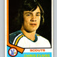 1974-75 O-Pee-Chee #59 Chris Evans  Kansas City Scouts  V4342