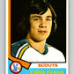 1974-75 O-Pee-Chee #59 Chris Evans  Kansas City Scouts  V4343