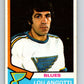 1974-75 O-Pee-Chee #63 Lou Angotti CO   V4352