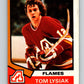 1974-75 O-Pee-Chee #68 Tom Lysiak  RC Rookie Atlanta Flames  V4365