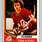 1974-75 O-Pee-Chee #68 Tom Lysiak  RC Rookie Atlanta Flames  V4366