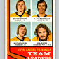 1974-75 O-Pee-Chee #98 Kozak/Goring/Marseille TL Kings  V4423