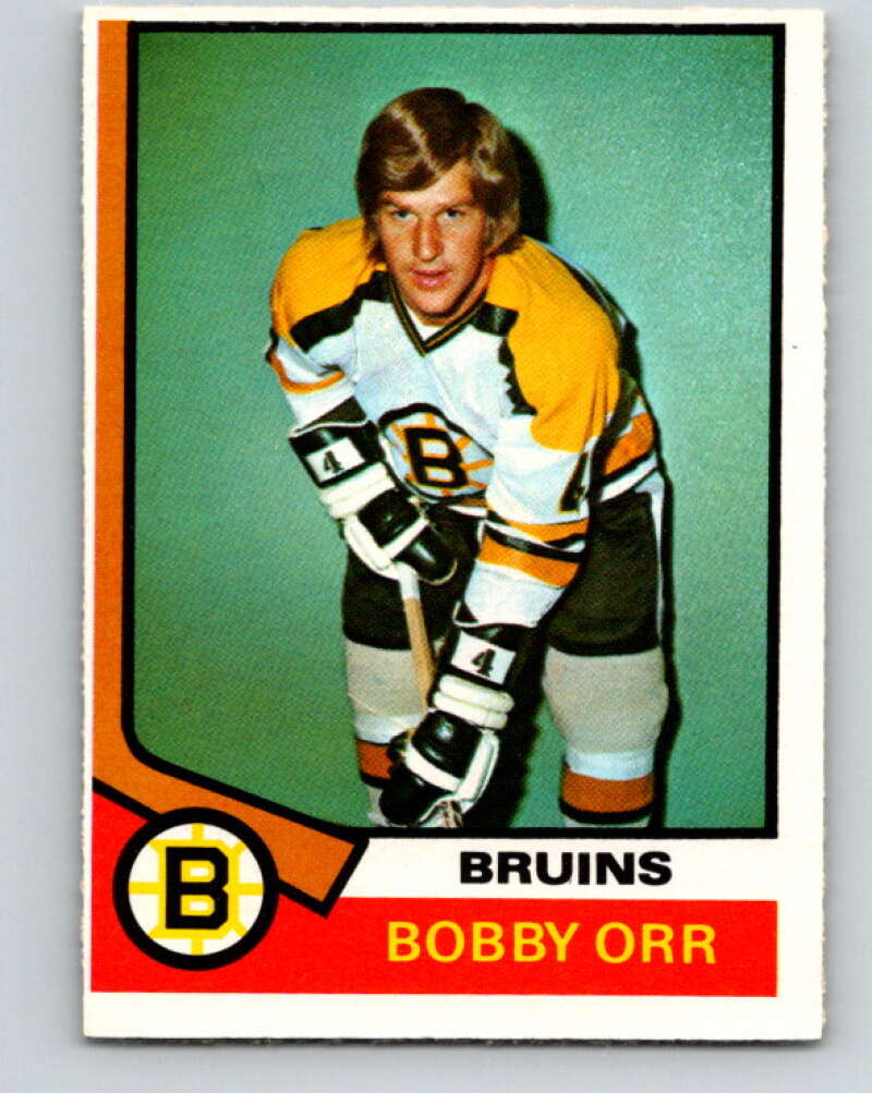 1974-75 O-Pee-Chee #100 Bobby Orr  Boston Bruins  V4432