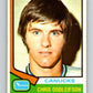 1974-75 O-Pee-Chee #108 Chris Oddleifson  RC Rookie Vancouver Canucks  V4461