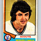 1974-75 O-Pee-Chee #114 Richard Lemieux  Kansas City Scouts  V4483