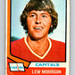 1974-75 O-Pee-Chee #125 Lew Morrison  Washington Capitals  V4510