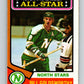 1974-75 O-Pee-Chee #134 Bill Goldsworthy AS   V4530