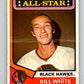 1974-75 O-Pee-Chee #136 Bill White AS  Chicago Blackhawks  V4539