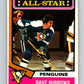 1974-75 O-Pee-Chee #137 Dave Burrows AS  Pittsburgh Penguins  V4543