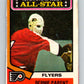 1974-75 O-Pee-Chee #138 Bernie Parent AS  Philadelphia Flyers  V4548