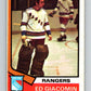 1974-75 O-Pee-Chee #160 Ed Giacomin  New York Rangers  V4595