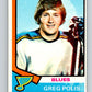 1974-75 O-Pee-Chee #164 Greg Polis  St. Louis Blues  V4605