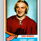 1974-75 O-Pee-Chee #171 Pierre Jarry  Detroit Red Wings  V4619