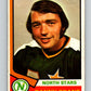 1974-75 O-Pee-Chee #174 Danny Grant  Minnesota North Stars  V4631