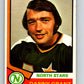 1974-75 O-Pee-Chee #174 Danny Grant  Minnesota North Stars  V4632