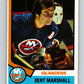 1974-75 O-Pee-Chee #177 Bert Marshall  New York Islanders  V4640