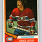 1974-75 O-Pee-Chee #178 Chuck Lefley UER  Montreal Canadiens  V4641