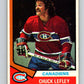 1974-75 O-Pee-Chee #178 Chuck Lefley UER  Montreal Canadiens  V4643