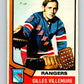 1974-75 O-Pee-Chee #179 Gilles Villemure  New York Rangers  V4644
